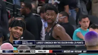 拓荒者逆转灰熊，麦科伦连续得分