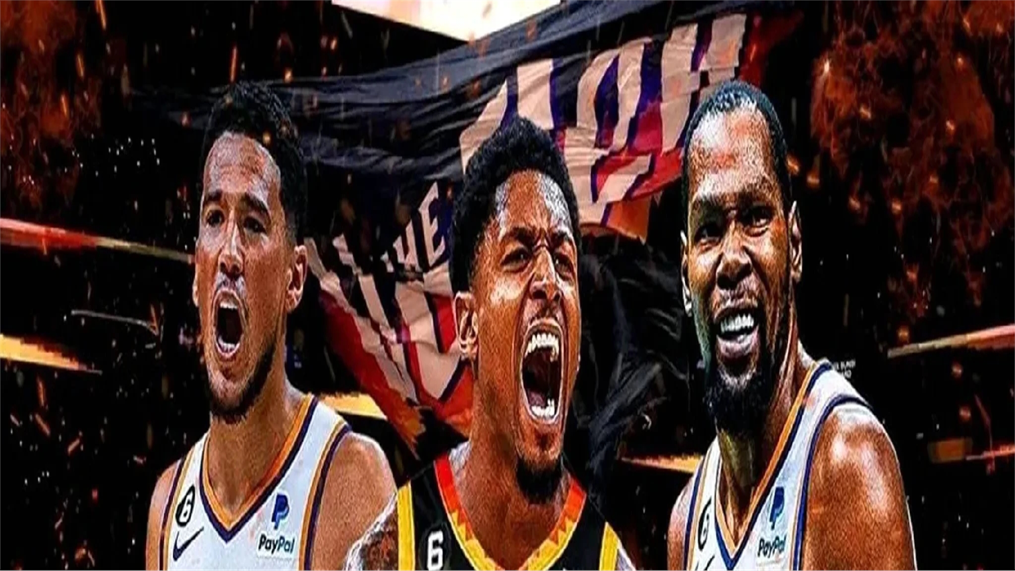 太阳大胜对手，以高比分领先晋级四强