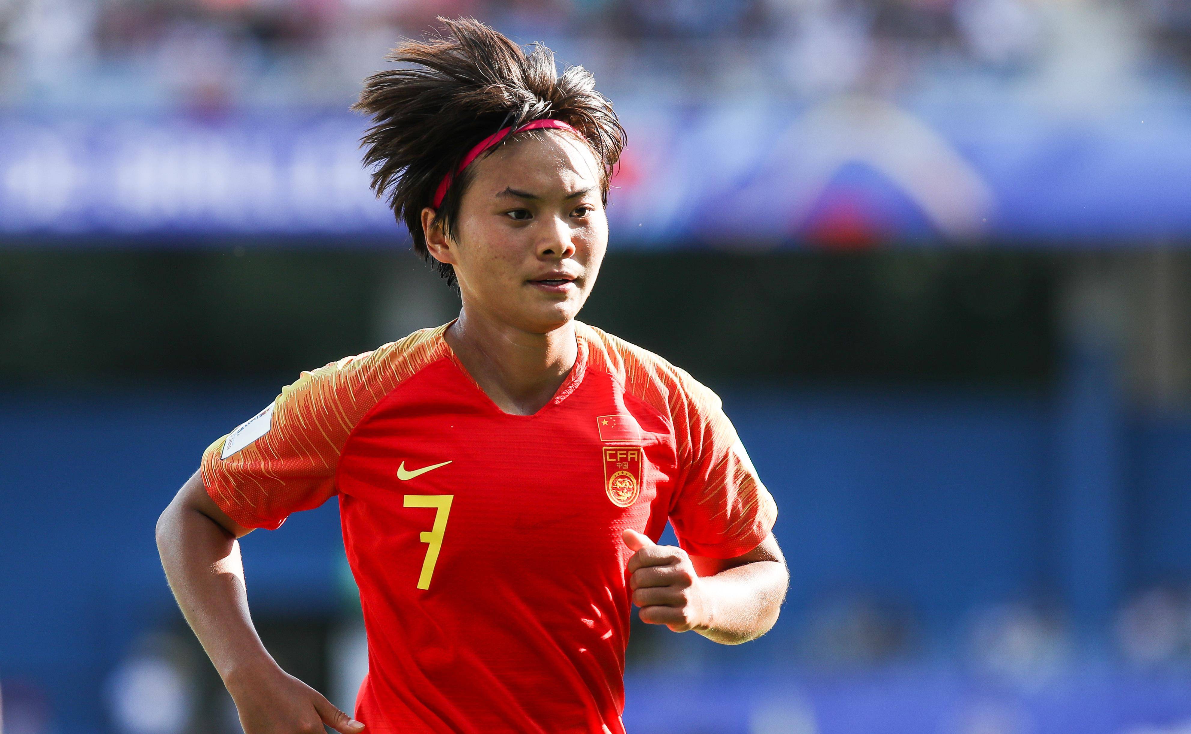 赛场上的胜利者，是中国女足